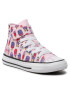 Converse Кецове Ctas Hi A02153C Розов - Pepit.bg