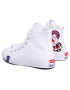 Converse Кецове Ctas Hi 166735C Бял - Pepit.bg