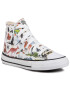 Converse Кецове Ctas Hi 668461C Бял - Pepit.bg