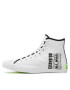 Converse Кецове Ctas Hi A02795C Бял - Pepit.bg