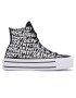 Converse Кецове Cts Double Stack Lift Hi 570321C Черен - Pepit.bg