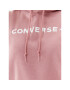 Converse Суитшърт Wordmark Fleece Hoodie Emb 10025690-A11 Розов Regular Fit - Pepit.bg