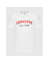 Converse Тишърт All Varsity Graphic 10023260-A01 Бял Standard Fit - Pepit.bg