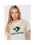 Converse Тишърт Center Front Star Chevron Leopard 10022364-A01 Бежов Regular Fit - Pepit.bg