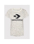 Converse Тишърт Center Front Star Chevron Leopard 10022364-A01 Бежов Regular Fit - Pepit.bg