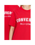 Converse Тишърт Classic Fit All Star Center Front Tee 10024566-A10 Червен Regular Fit - Pepit.bg