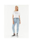 Converse Тишърт Retro Chuck Cropped Tee 10025897-A01 Бял Regular Fit - Pepit.bg