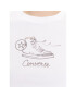 Converse Тишърт Sneaker Graphic 10024537-A01 Бял Slim Fit - Pepit.bg