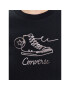 Converse Тишърт Sneaker Graphic 10024537-A03 Черен Slim Fit - Pepit.bg