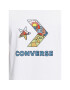 Converse Тишърт Star Chevron Block Infill Ss Tee 10025280-A02 Бял Regular Fit - Pepit.bg