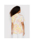 Converse Тишърт Washed Floral Patch 10023208-A02 Жълт Loose Fit - Pepit.bg