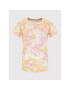 Converse Тишърт Washed Floral Patch 10023208-A02 Жълт Loose Fit - Pepit.bg