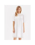 Cream Ежедневна рокля Moccamia 10611191 Бял Regular Fit - Pepit.bg
