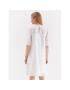 Cream Ежедневна рокля Moccamia 10611191 Бял Regular Fit - Pepit.bg