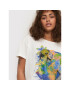 Cream Тишърт CRZera 10611112 Бял Relaxed Fit - Pepit.bg
