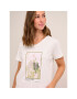 Cream Тишърт Sanna 10611287 Бял Regular Fit - Pepit.bg