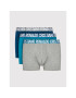 Cristiano Ronaldo CR7 Комплект 3 чифта боксерки Basic Trunk 3-Pack 8100-49-673 Син - Pepit.bg