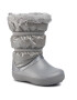 Crocs Апрески Cb Lodgepoint Metallic Boot G 205829 Сребрист - Pepit.bg