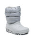 Crocs Апрески Classic Neo Puff Boot K 207684 Сив - Pepit.bg