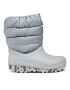Crocs Апрески Classic Neo Puff Boot K 207684 Сив - Pepit.bg