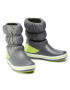 Crocs Апрески Crocband Winter Boot K 206550 Сребрист - Pepit.bg