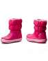 Crocs Апрески Winter Puff Boot Kids 14613 Розов - Pepit.bg