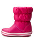 Crocs Апрески Winter Puff Boot Kids 14613 Розов - Pepit.bg