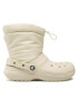 Crocs Боти Classic Lined Neo Puff Boot 206630 Бежов - Pepit.bg