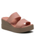 Crocs Чехли Brooklyn Mid Wedge W 206219 Розов - Pepit.bg