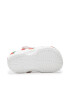 Crocs Чехли Classic Food Print Clog K 207150 Бял - Pepit.bg