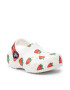 Crocs Чехли Classic Food Print Clog K 207150 Бял - Pepit.bg