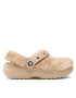 Crocs Чехли Classic Fur Sure 207303 Бежов - Pepit.bg