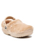 Crocs Чехли Classic Fur Sure 207303 Бежов - Pepit.bg