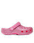 Crocs Чехли Classic Glitter Clog K 206993 Розов - Pepit.bg