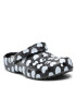Crocs Чехли Classic Heart Print Clog 207679 Черен - Pepit.bg