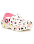 Crocs Чехли Classic Heart Print Clog K 207000 Бял - Pepit.bg