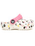 Crocs Чехли Classic Heart Print Clog K 207000 Бял - Pepit.bg