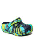 Crocs Чехли Classic Lined Marbled Clog K 207238 Зелен - Pepit.bg