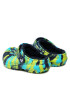 Crocs Чехли Classic Lined Marbled Clog K 207238 Зелен - Pepit.bg