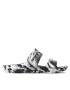 Crocs Чехли Classic Marbled Sandal 207701 Бял - Pepit.bg