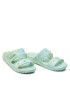 Crocs Чехли Classic Marbled Sandal 207701 Зелен - Pepit.bg