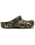 Crocs Чехли Classic Printed Camo Clog 206454 Зелен - Pepit.bg