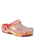 Crocs Чехли Classic Translucent Marbled Clog 207407 Бял - Pepit.bg