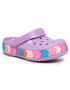 Crocs Чехли Crocband Chevron Beaded Clog K 207007 Виолетов - Pepit.bg