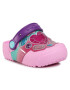 Crocs Чехли Funlab Lights 204133 Сребрист - Pepit.bg