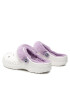 Crocs Чехли Baya Lined Fuzz Strap Clog 206633 Бял - Pepit.bg