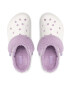 Crocs Чехли Baya Lined Fuzz Strap Clog 206633 Бял - Pepit.bg