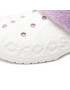Crocs Чехли Baya Lined Fuzz Strap Clog 206633 Бял - Pepit.bg
