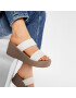 Crocs Чехли Brooklyn Mid Wedge 206219 Бежов - Pepit.bg