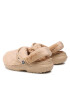 Crocs Чехли Classic Fur Sure 207303 Бежов - Pepit.bg